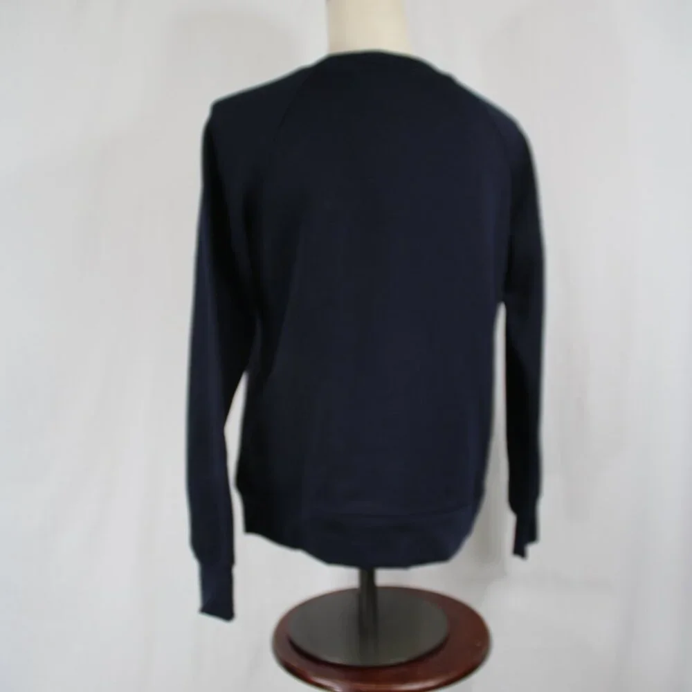 Workshop Republic NWT Women's XS Blue Beach Sweatshirt Pullover Coastal comfort - Picture 5 of 8